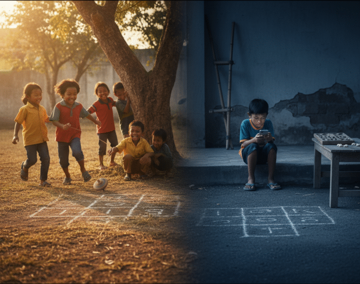 pemainan tradisonal yang memudar