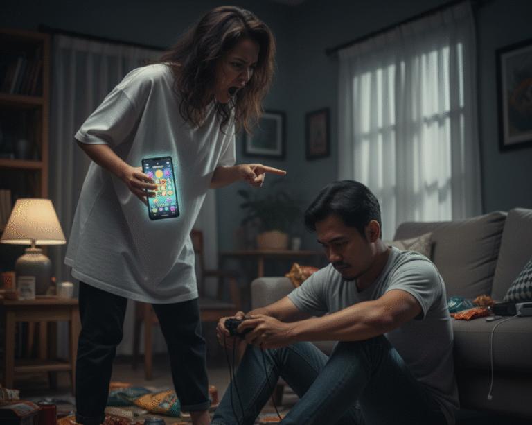 Game Merenggut Damai Rumah Tangga