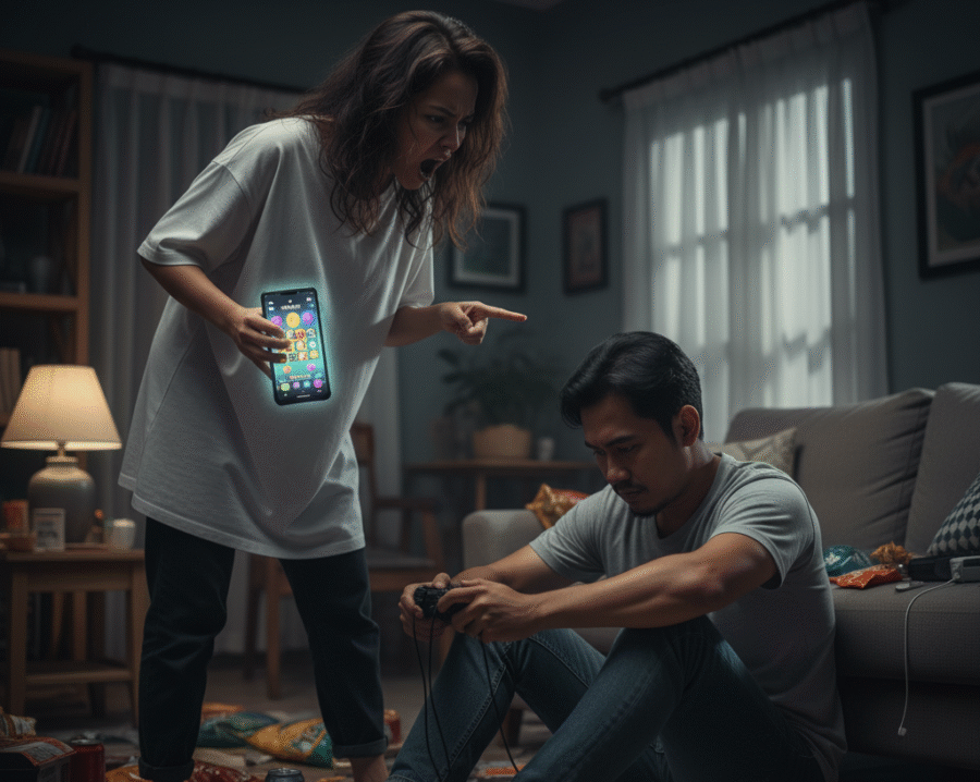 Game Merenggut Damai Rumah Tangga