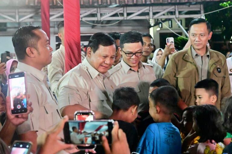 Prabowo di Tapsel