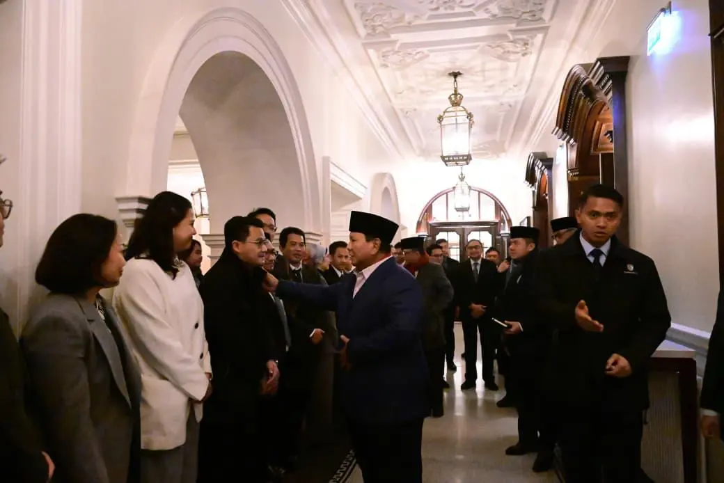 Presiden Prabowo sapa mahasiswa di London